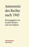Abbildung von: Autonomie des Rechts nach 1945 - Mohr Siebeck