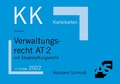 Cover: Karteikarten Verwaltungsrecht AT 2 - Alpmann Schmidt