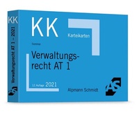 Abbildung von: Karteikarten Verwaltungsrecht AT 1 - Alpmann Schmidt
