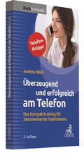 Cover: &Uuml;berzeugend und erfolgreich am Telefon - C.H.BECK