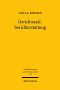 Cover: Gerichtssaalberichterstattung - Mohr Siebeck