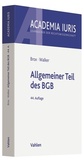 Bild: Allgemeiner Teil des BGB - Vahlen