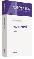 Cover: Insolvenzrecht - Vahlen