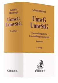 Abbildung von: Umwandlungsgesetz, Umwandlungssteuergesetz: UmwG, UmwStG - C.H.BECK