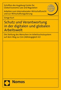 Abbildung von: Schutz und Verantwortung in der digitalen und globalen Arbeitswelt - Nomos