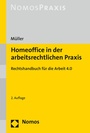 Cover: Homeoffice in der arbeitsrechtlichen Praxis - Nomos