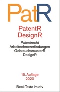 Cover: Patent- und Designrecht - dtv