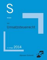 Abbildung von: Skript Umsatzsteuerrecht - Alpmann Schmidt