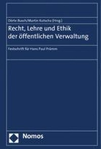 Abbildung von: Recht, Lehre und Ethik der öffentlichen Verwaltung - Nomos