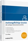 Bild: Aushangpflichtige Gesetze - Haufe-Lexware