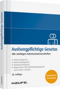 Bild vergrößern Bild: Aushangpflichtige Gesetze - Haufe-Lexware