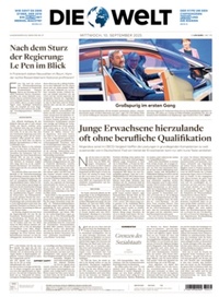 Abbildung von: Die Welt - Axel Springer Verlag