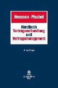 Cover: Handbuch Vertragsverhandlung und Vertragsmanagement - Otto Schmidt Verlag