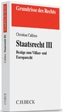 Cover: Staatsrecht III - C.H.BECK