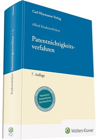 Abbildung von: Patentnichtigkeitsverfahren - Carl Heymanns Verlag