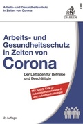 Cover: Arbeits- und Gesundheitsschutz in Zeiten von Corona - C.H.BECK
