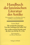 Cover: Handbuch der lateinischen Literatur der Antike  - C.H.BECK