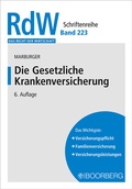 Cover: Die Gesetzliche Krankenversicherung - Boorberg