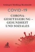 Cover: Corona-Gesetzgebung - Gesundheit und Soziales - C.H.BECK