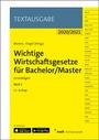 Bild: Wichtige Wirtschaftsgesetze für Bachelor / Master, Band 1 - NWB