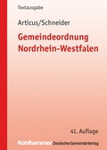 Bild: Gemeindeordnung Nordrhein-Westfalen - Deutscher Gemeindeverlag