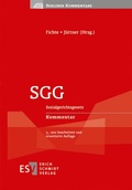 Cover: SGG - Erich Schmidt Verlag