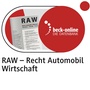 Cover: beck-online. RAW Recht-Automobil-Wirtschaft - C.H.BECK