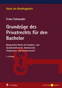 Abbildung von: Grundzüge des Privatrechts für den Bachelor - C.F. Müller