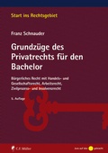 Cover: Grundz&uuml;ge des Privatrechts f&uuml;r den Bachelor - C.F. M&uuml;ller