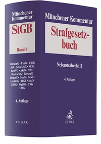 Abbildung von: Münchener Kommentar zum Strafgesetzbuch - Band 8 - C.H.BECK