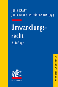 Abbildung von: Umwandlungsrecht - Mohr Siebeck