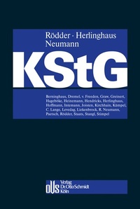 Abbildung von: Körperschaftsteuergesetz : KStG - Otto Schmidt Verlag
