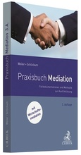 Cover: Praxisbuch Mediation - C.H.BECK