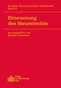 Cover: Erneuerung des Steuerrechts - Otto Schmidt Verlag