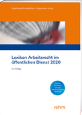 Cover: Lexikon Arbeitsrecht im &ouml;ffentlichen Dienst 2020 - Rehm