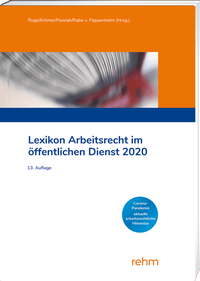 Abbildung von: Lexikon Arbeitsrecht im öffentlichen Dienst 2020 - Rehm