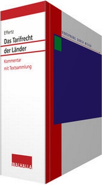 Abbildung von: Das Tarifrecht der Länder - Walhalla