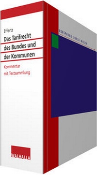 Abbildung von: Das Tarifrecht des Bundes und der Kommunen - Grundwerk mit Fortsetzungsbezug - Walhalla