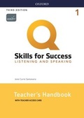 Cover: Q: Skills for Success: Level 1: Listening and Speaking Teacher's Handbook with Teacher's Access Card - Oxford University Press