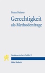 Cover: Gerechtigkeit als Methodenfrage - Mohr Siebeck