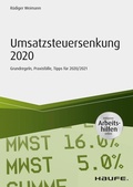 Cover: Umsatzsteuersenkung 2020 - Haufe-Lexware
