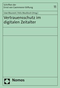 Cover: Vertrauensschutz im digitalen Zeitalter - Nomos