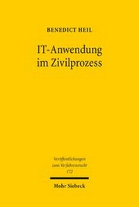 Abbildung von: IT-Anwendung im Zivilprozess - Mohr Siebeck