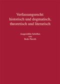 Cover: Verfassungsrecht: historisch und dogmatisch, theoretisch und literarisch - C.F. M&uuml;ller