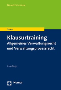 Abbildung von: Klausurtraining - Nomos