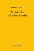 Cover: Die Krise der politischen Parteien - Mohr Siebeck