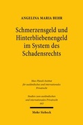 Abbildung von: Schmerzensgeld und Hinterbliebenengeld im System des Schadensrechts - Mohr Siebeck