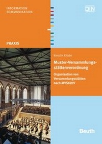 Abbildung von: Muster-Versammlungsstättenverordnung - DIN Media