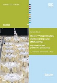 Abbildung von: Muster-Versammlungsstättenverordnung (MVStättVO) - DIN Media