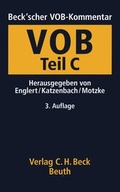 Cover: Beck'scher VOB- und Vergaberechts-Kommentar - DIN Media